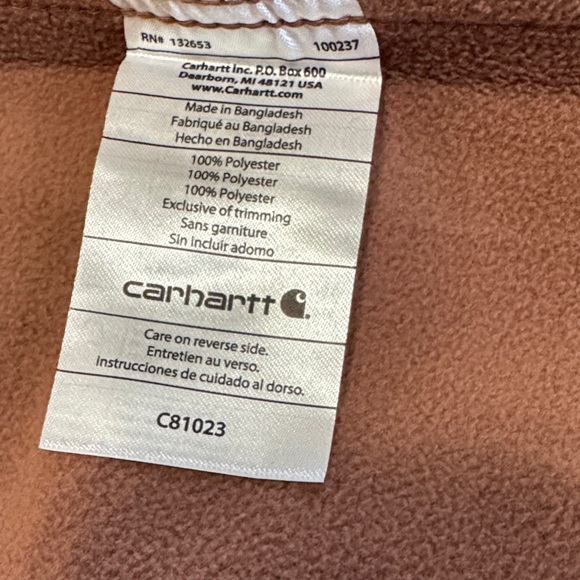 Carhartt Women's Brown Jacket - Picture 7 of 7